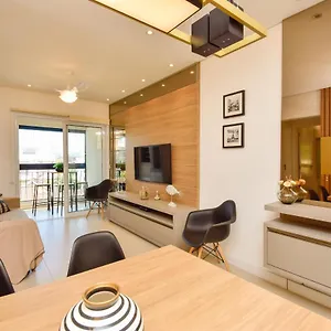 Apartamento Pontal De Jurerê Magnífico, 40m Da, Florianópolis